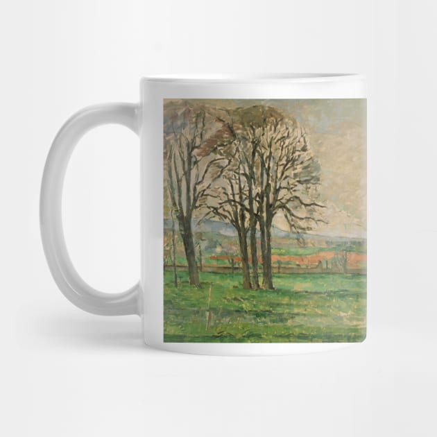 The Bare Trees at Jas de Bouffan by Paul Cezanne by Classic Art Stall